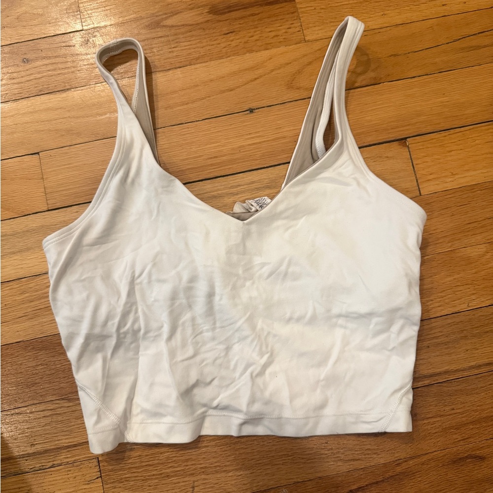 lululemon athletica White Tank Top